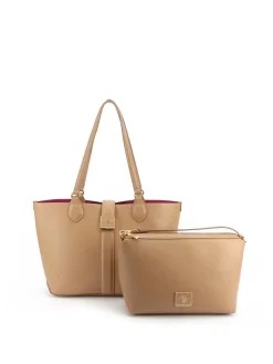 BORSA A SPALLA DONNA - US POLO ASSN. POLVERE - BEUMF9044WVP