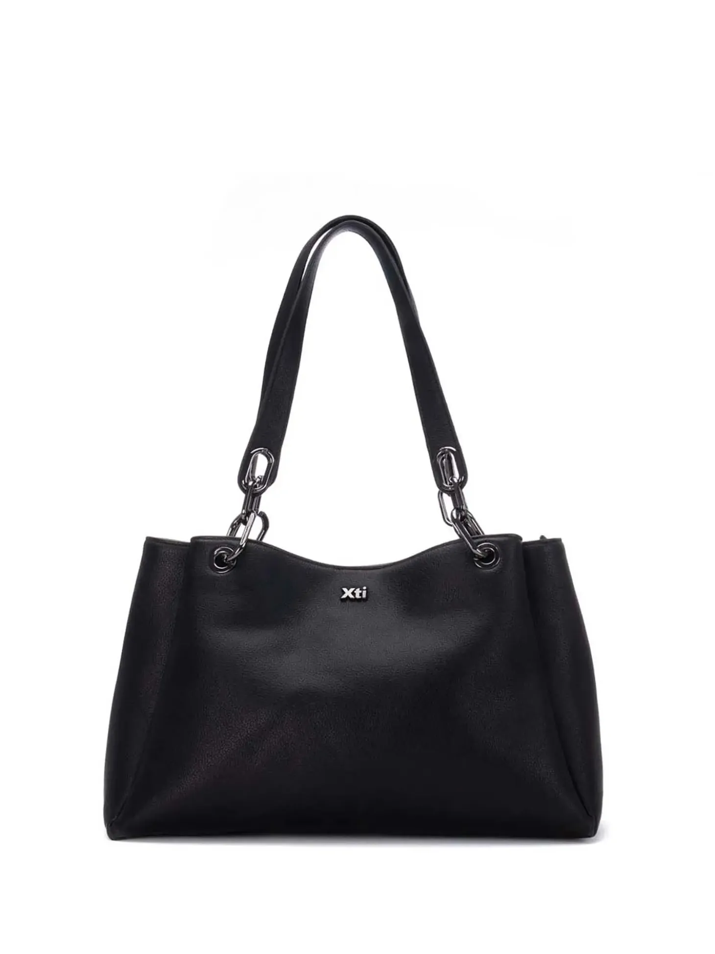 BORSA A SPALLA DONNA - XTI NERO - 184679