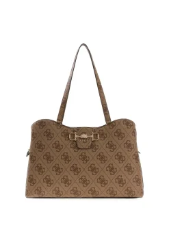BORSA VALIGERIA UNISEX - GUESS MARRONE - TWOB99 24024