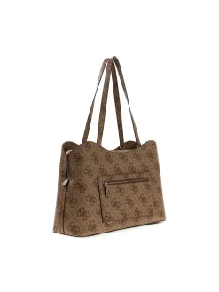 BORSA VALIGERIA UNISEX - GUESS MARRONE - TWOB99 24024