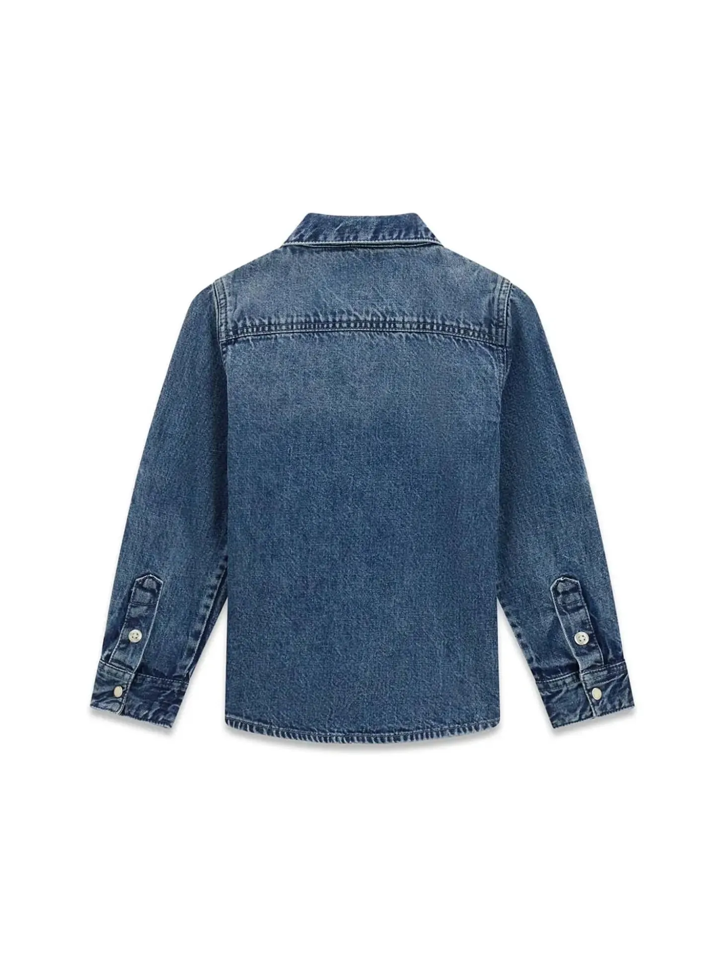 CAMICIA BAMBINO - GUESS KIDS BLU - N6RH00 D4EU0