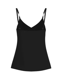 CAMICIA DONNA - GUESS APPAREL NERO - W6GH30 W1845