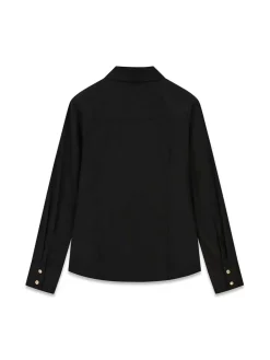 CAMICIA DONNA - GUESS APPAREL NERO - W6YH10 W2752