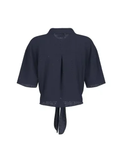 CAMICIA DONNA - GUESS JEANS BLU - W6GHA3 WO331