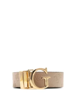 CINTURA DONNA - GUESS NERO-TAUPE - BW7861 P3430