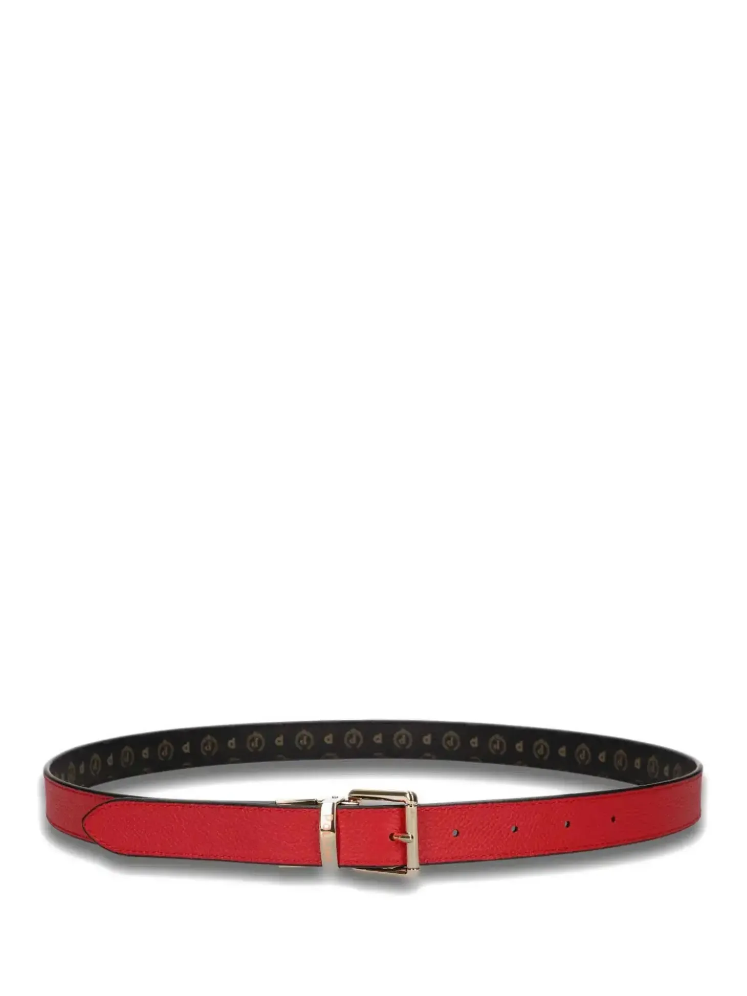 CINTURA DONNA - POLLINI NERO-ROSSO - TE6000PP05Q11