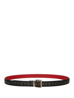 CINTURA DONNA - POLLINI NERO-ROSSO - TE6000PP05Q11