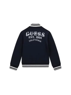 FELPA BAMBINO - GUESS KIDS BLU - N6RQ06 K0170