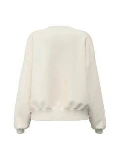 FELPA DONNA - GUESS ATHLEISURE BIANCO - V6RQ96 KCX22