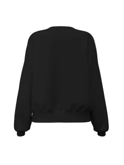 FELPA DONNA - GUESS ATHLEISURE NERO - V6RQ96 KCX22