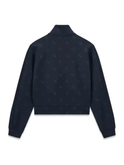FELPA DONNA - GUESS ATHLEISURE BLU - V6YQ12 K4297
