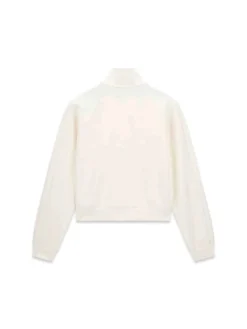 FELPA DONNA - GUESS ATHLEISURE BIANCO - V6YQ12 K4297