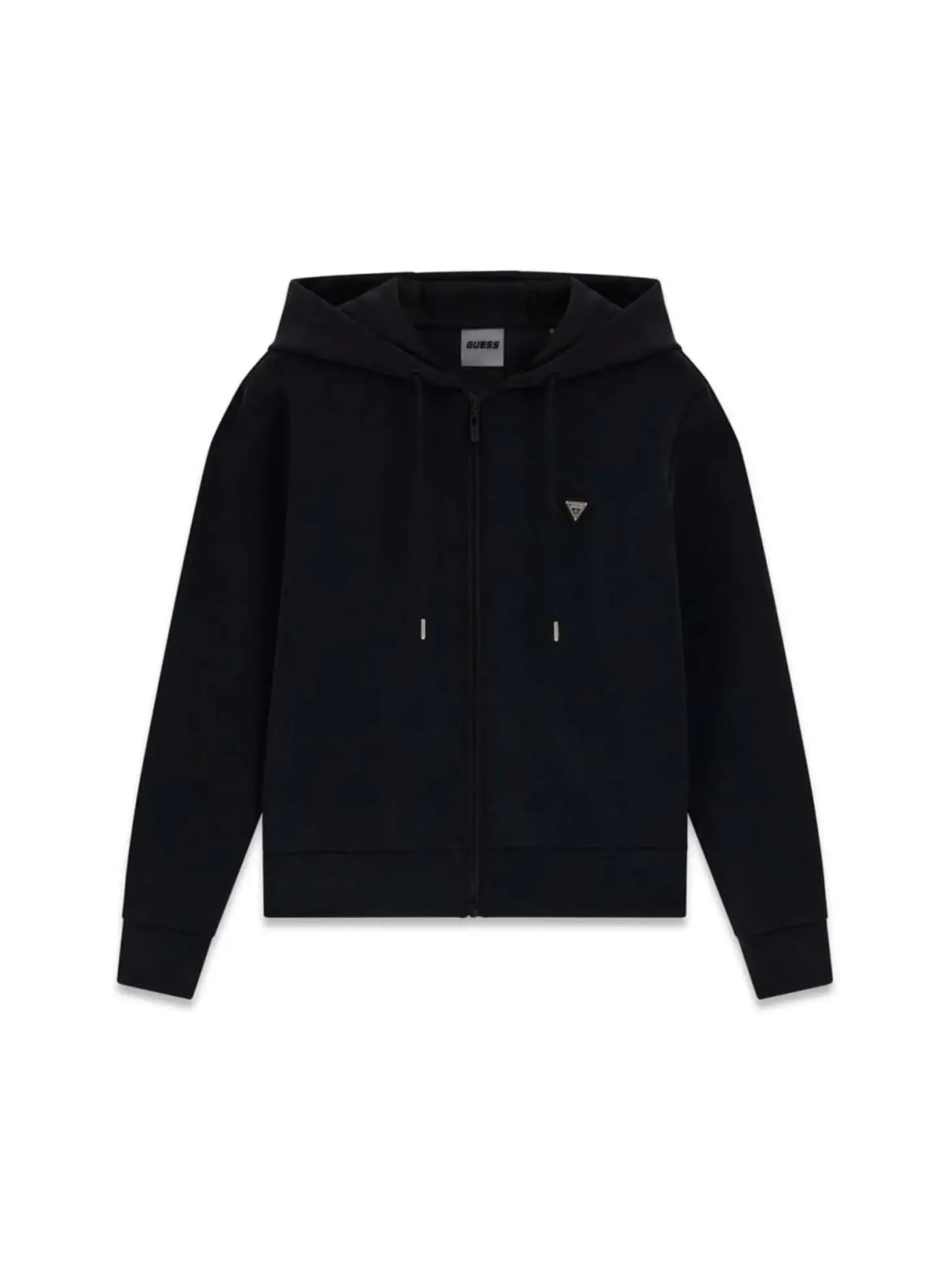 FELPA DONNA - GUESS ATHLEISURE NERO - V4YQ06 KCAY2