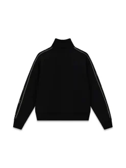 FELPA DONNA - GUESS ATHLEISURE NERO - V5BQ15 KCX22