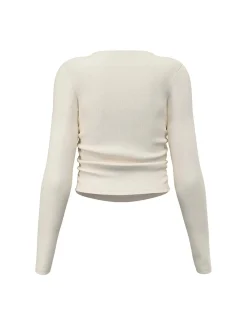 FELPA DONNA - GUESS ATHLEISURE BIANCO - V6RP08 KD932
