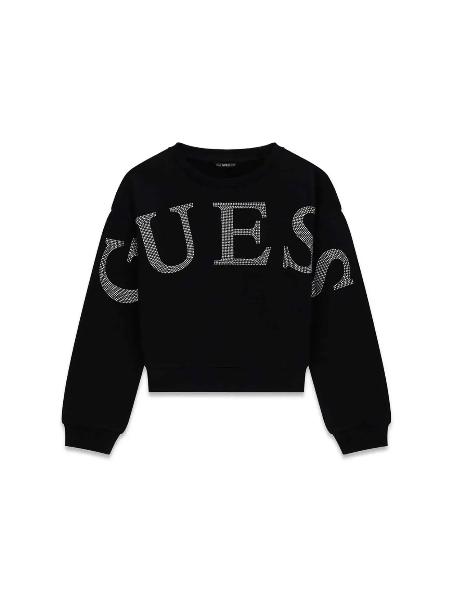 FELPA RAGAZZA - GUESS KIDS NERO - J6RQ10 KAD74