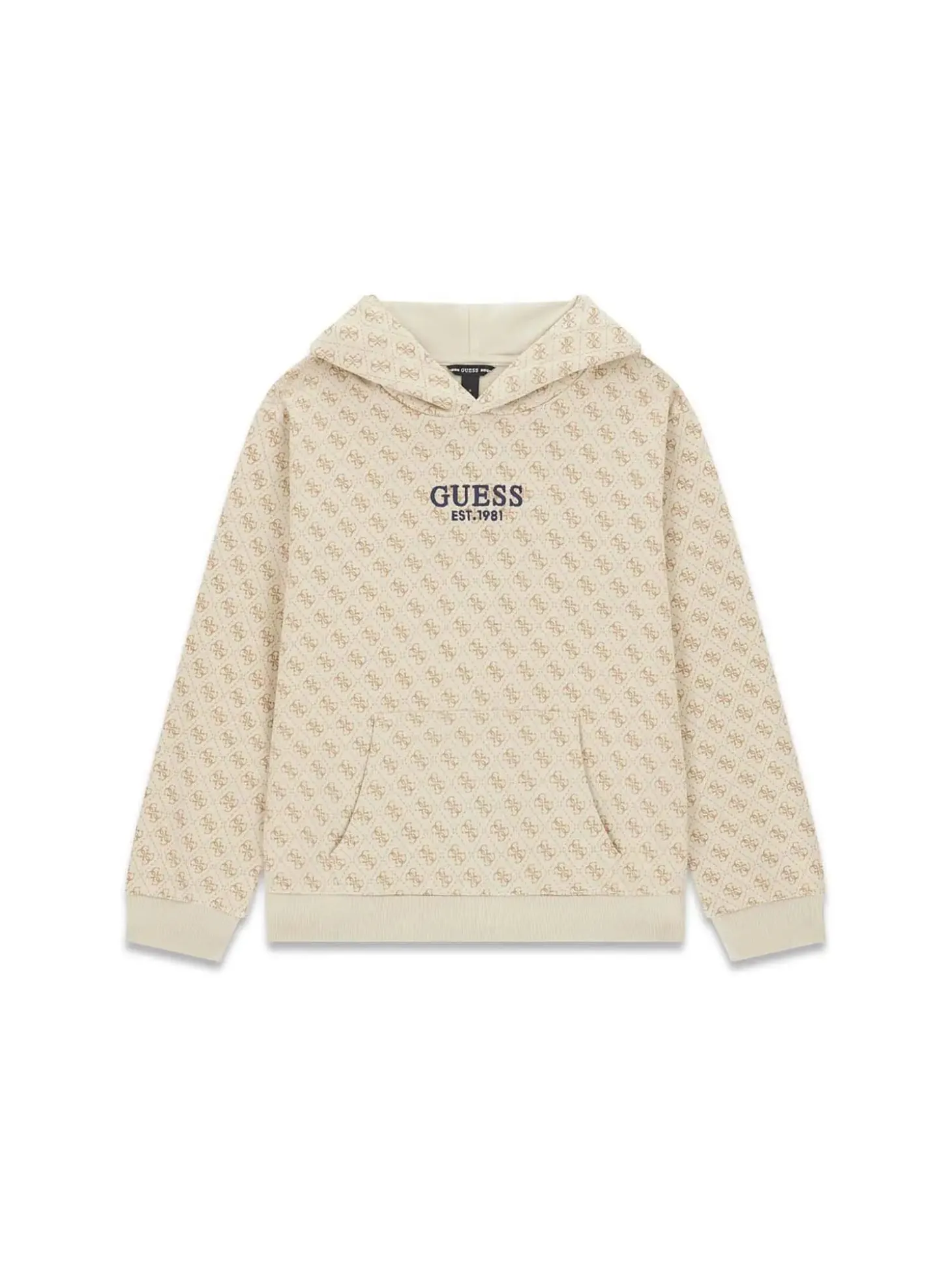 FELPA RAGAZZO - GUESS KIDS BEIGE - L6YQ06 K4046