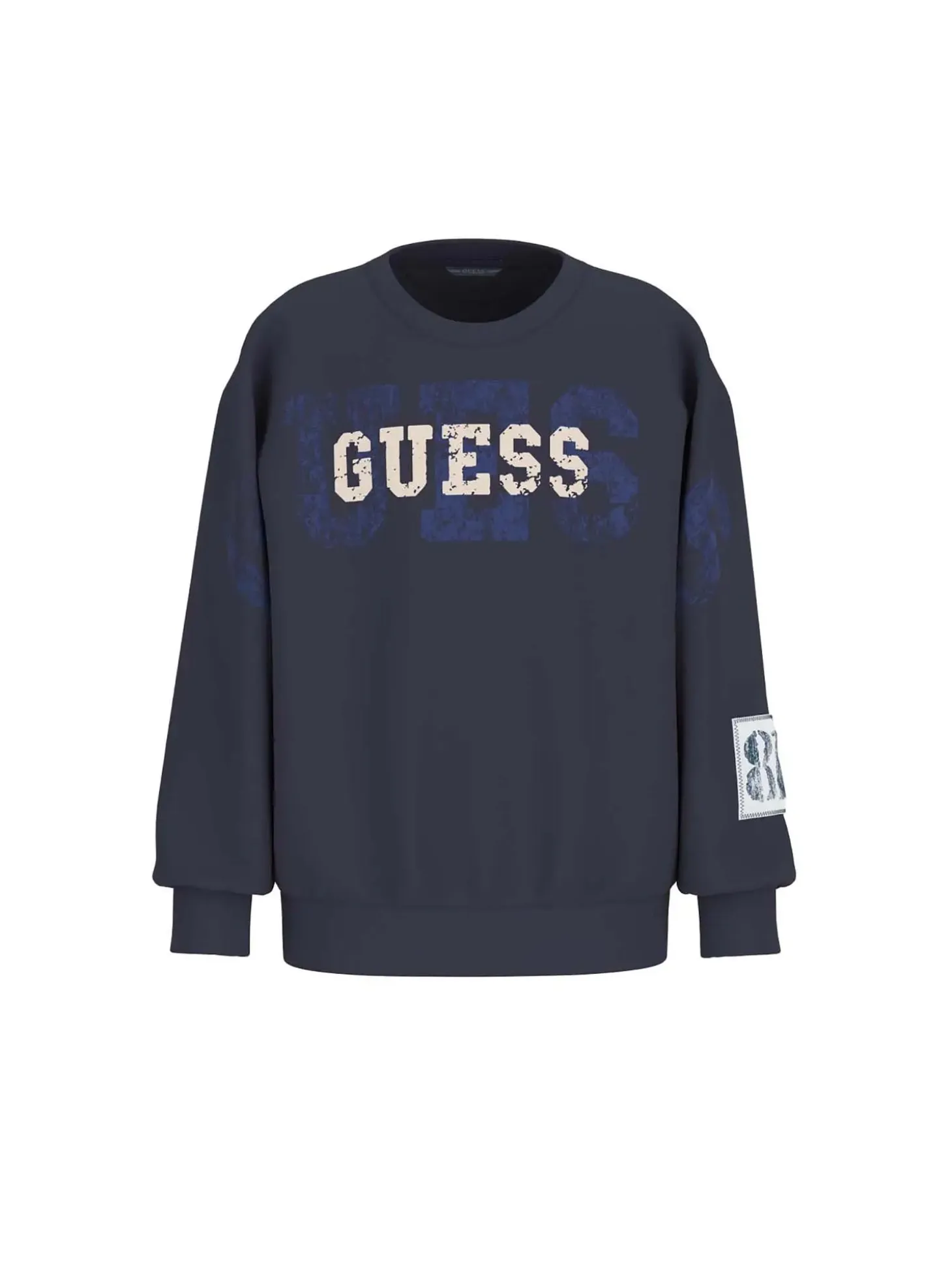 FELPA RAGAZZO - GUESS KIDS BLU - L6RQ10 K0170