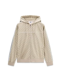 FELPA UOMO - GUESS ATHLEISURE BEIGE - Z5BQ13 K2042