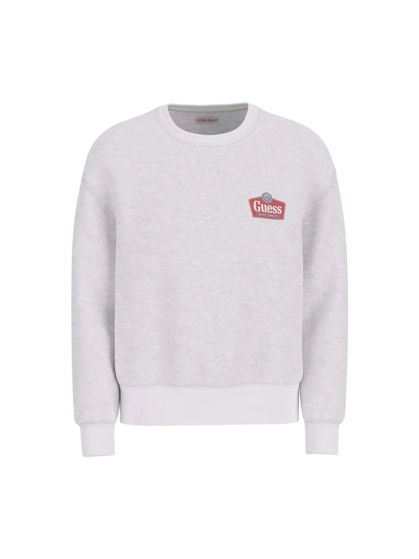 FELPA UOMO - GUESS JEANS GRIGIO - M6RQ21 KCPR1