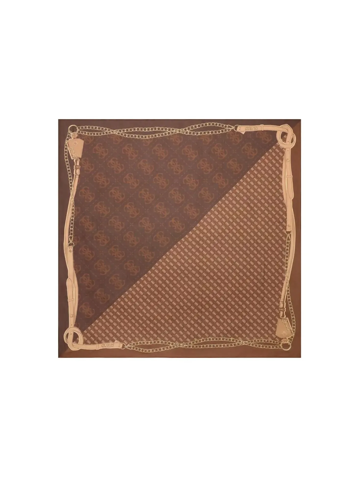 FOULARD DONNA - GUESS MARRONE - AW5536 MOD03