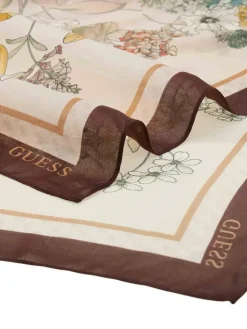 FOULARD DONNA - GUESS MARRONE - AW5538 MOD03