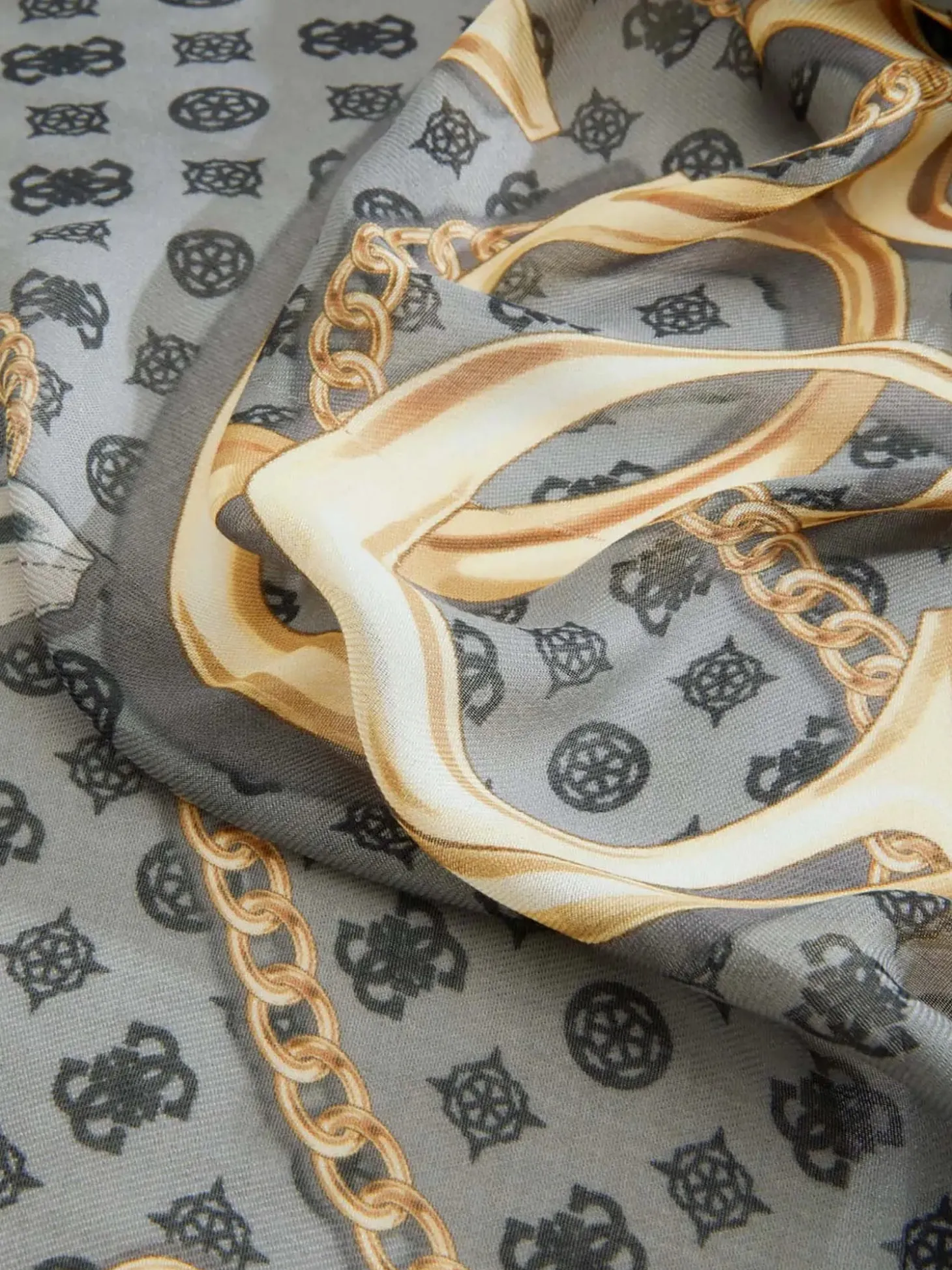 FOULARD DONNA - GUESS NERO - AW5462 MOD03