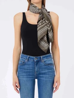 FOULARD DONNA - LIU-JO MILITARE - 2F6060T2745