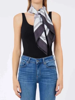 FOULARD DONNA - LIU-JO NERO - 2F6061T2745