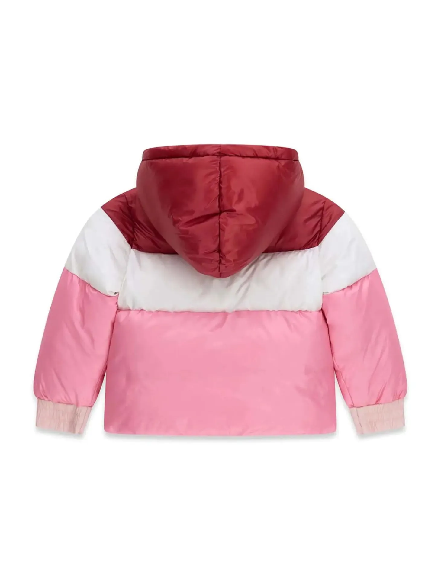 GIUBBOTTO BAMBINA - GUESS KIDS ROSA-BIANCO - K6YL01 W2576