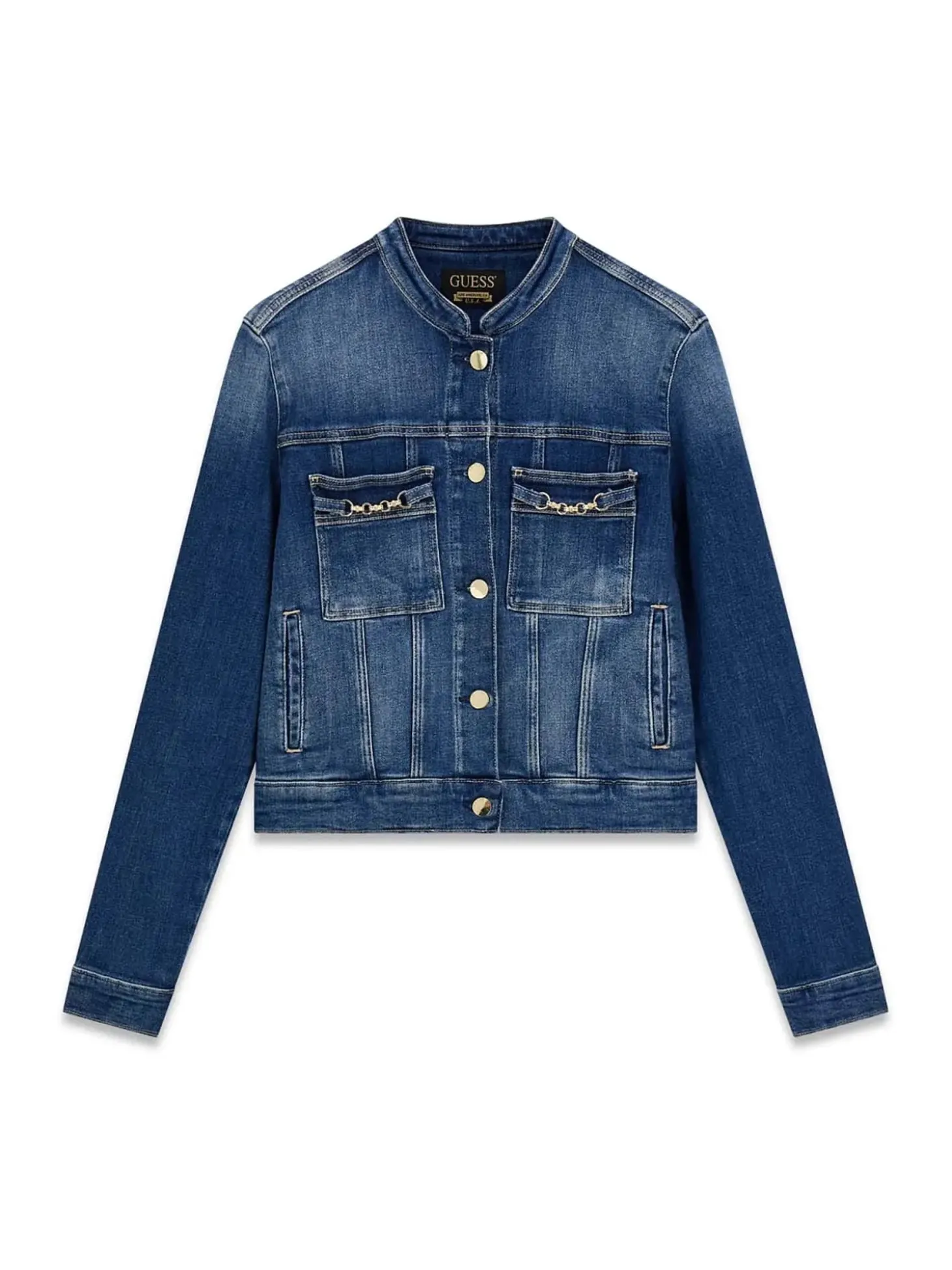 GIUBBOTTO DONNA - GUESS APPAREL JEANS - W6YN03 D1341