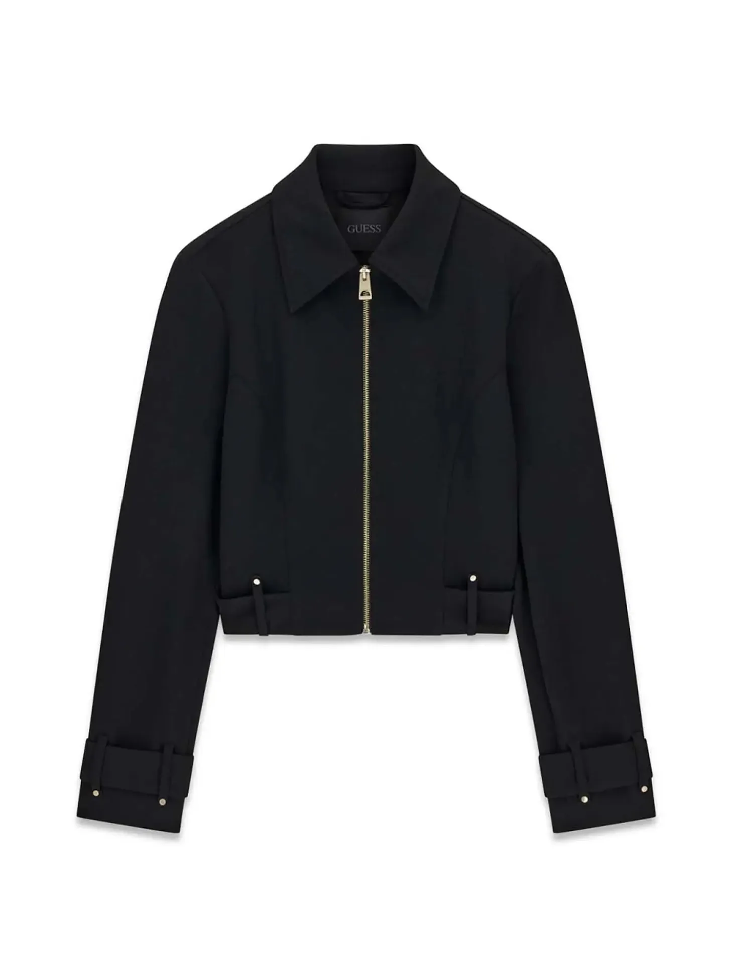 GIUBBOTTO DONNA - GUESS APPAREL NERO - W6YL21 K4327