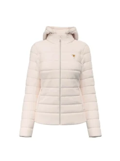 GIUBBOTTO DONNA - GUESS ATHLEISURE BIANCO - V4YL04 WF3X0