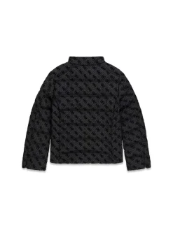 GIUBBOTTO RAGAZZA - GUESS KIDS NERO - J6YL10 W2622