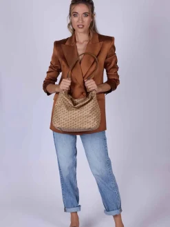 HOBO DONNA - GATTINONI ROMA BEIGE - BEN268858WVP