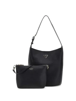 HOBO DONNA - GUESS NERO - HWBG69 74040