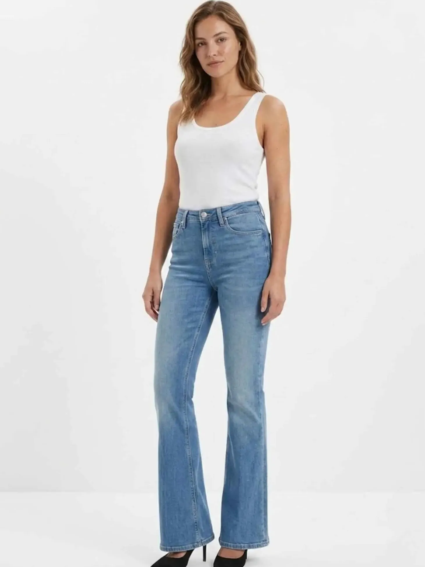 JEANS DONNA - GUESS APPAREL JEANS - W6RA0L D6882