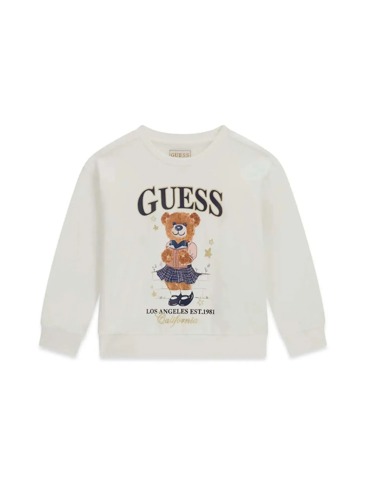 MAGLIA BAMBINA - GUESS KIDS CREMA - K6YQ05 K4422