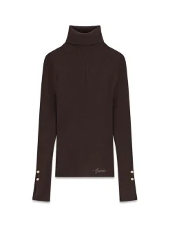MAGLIA DONNA - GUESS APPAREL CAFFE - W6BR29 Z1417