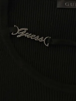 MAGLIA DONNA - GUESS APPAREL NERO - W6YR22 Z0966