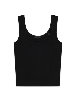 MAGLIA DONNA - GUESS APPAREL NERO - W6YR15 Z0956