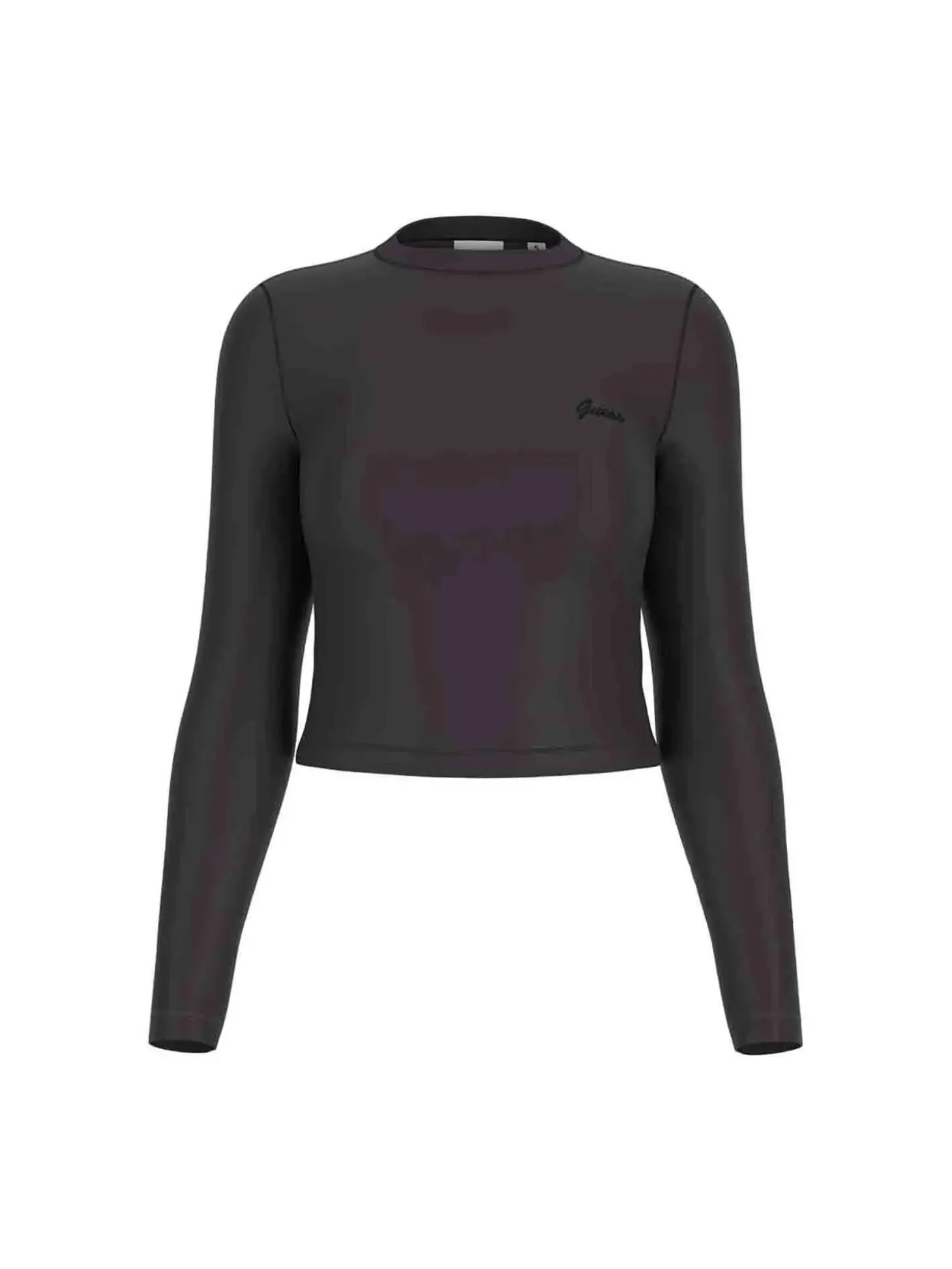 MAGLIA DONNA - GUESS ATHLEISURE NERO - V6YP05 K4260