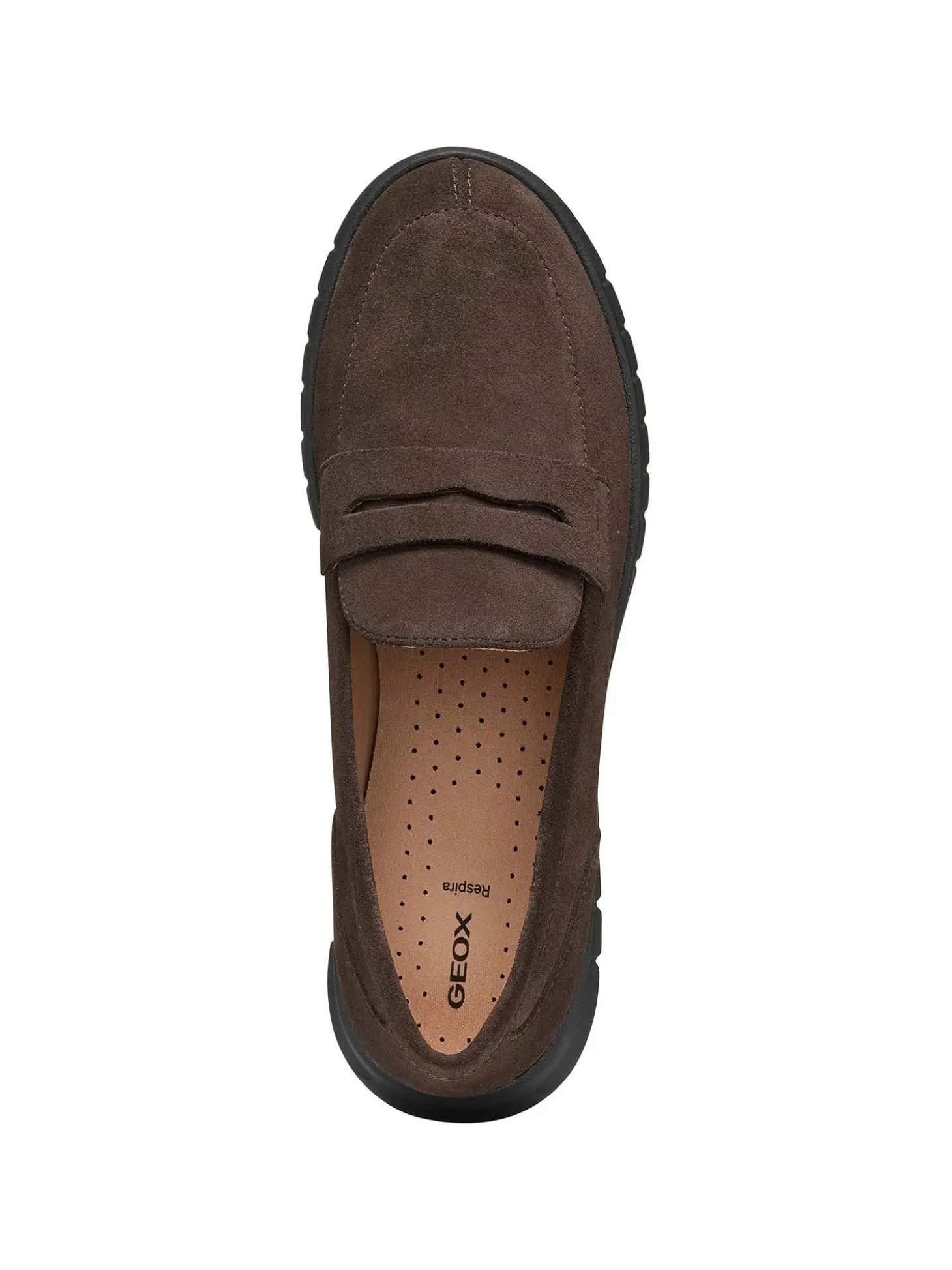 MOCASSINO DONNA - GEOX MARRONE - D659AB 00022