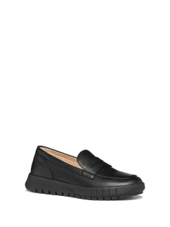 MOCASSINO DONNA - GEOX NERO - D659AB 0009B