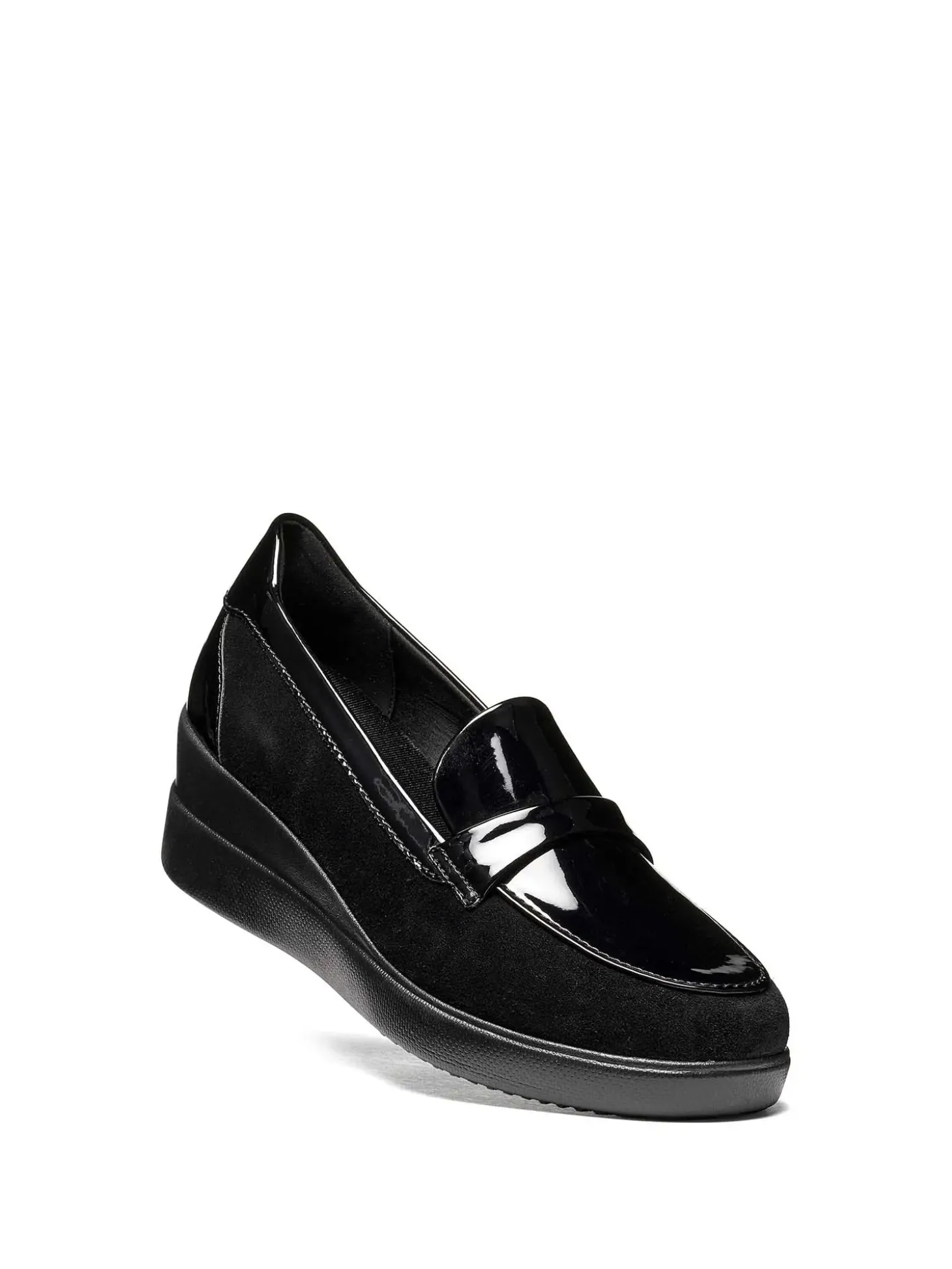 MOCASSINO DONNA - GEOX NERO - D6630A 022HH