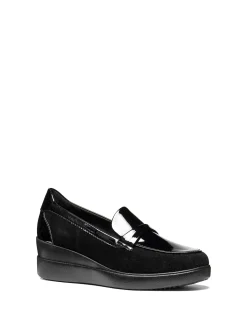 MOCASSINO DONNA - GEOX NERO - D6630A 022HH