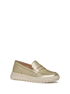 MOCASSINO DONNA - GEOX ORO - D659AB 000CF