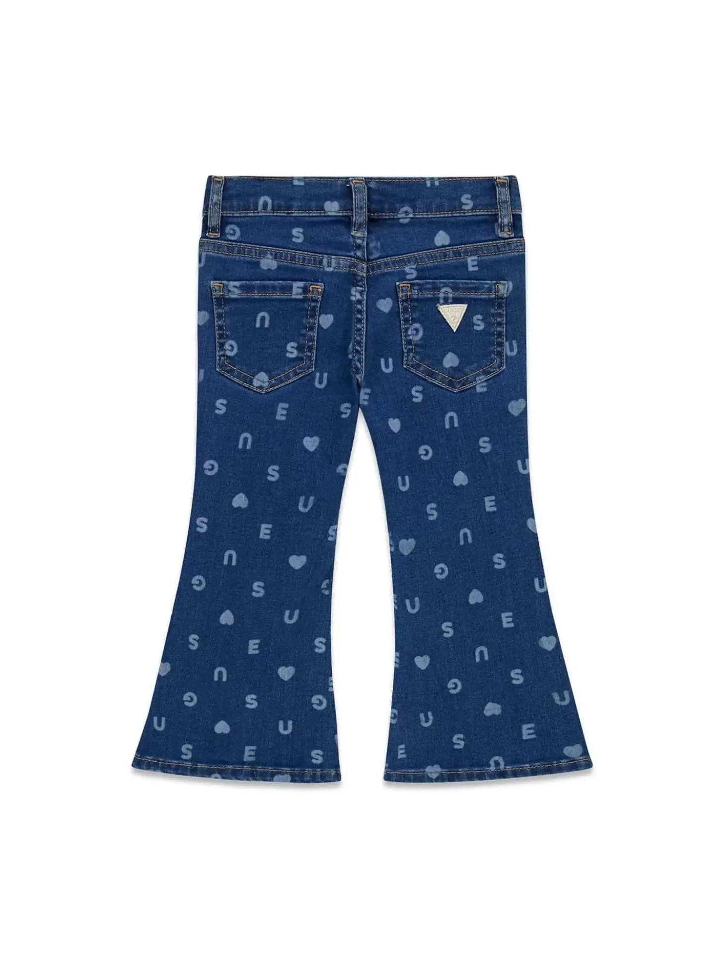 PANTALONE BAMBINA - GUESS KIDS BLU - K6YA04 D1154