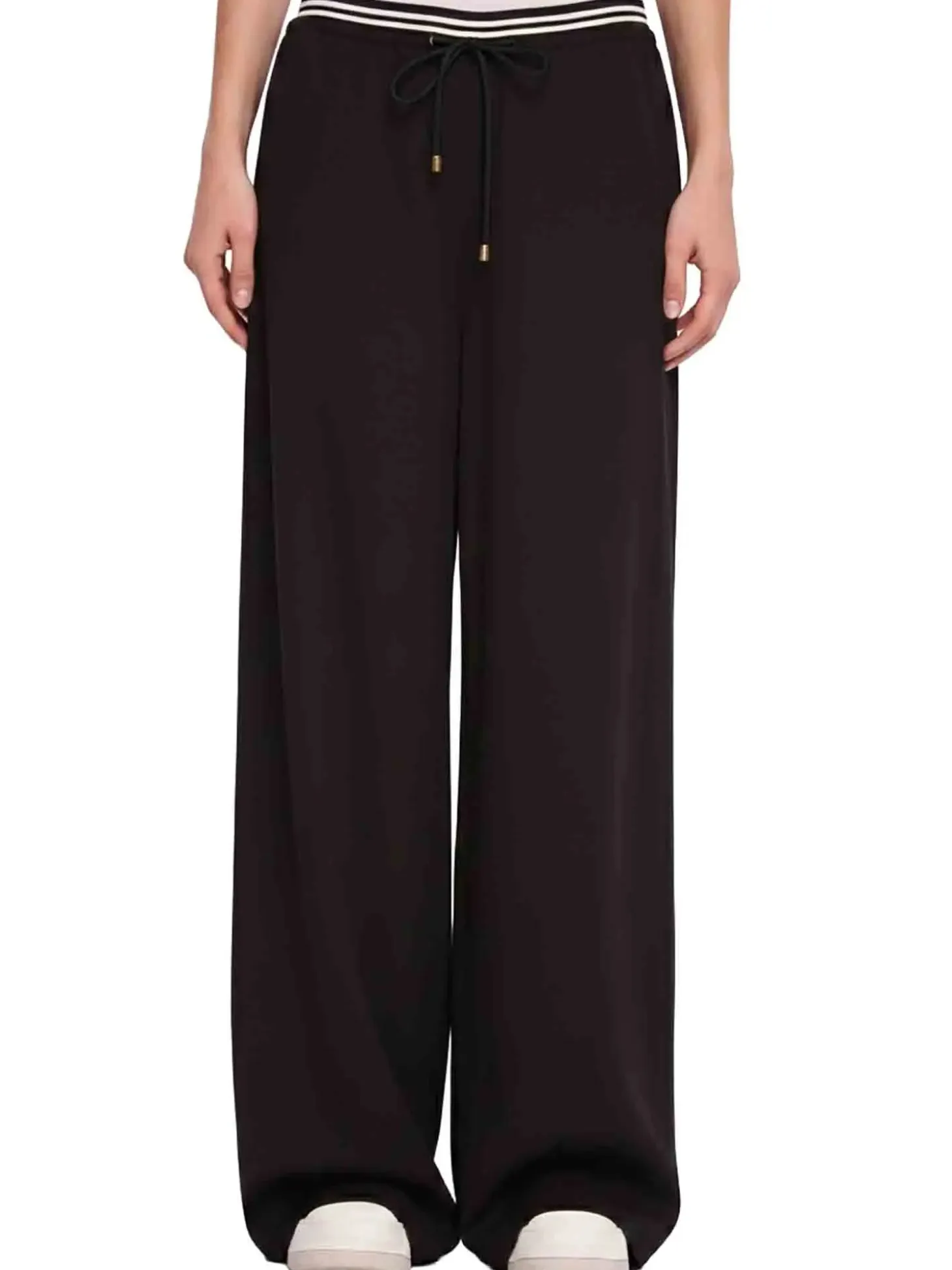 PANTALONE DONNA - GAUDI JEANS NERO - 611BD25004