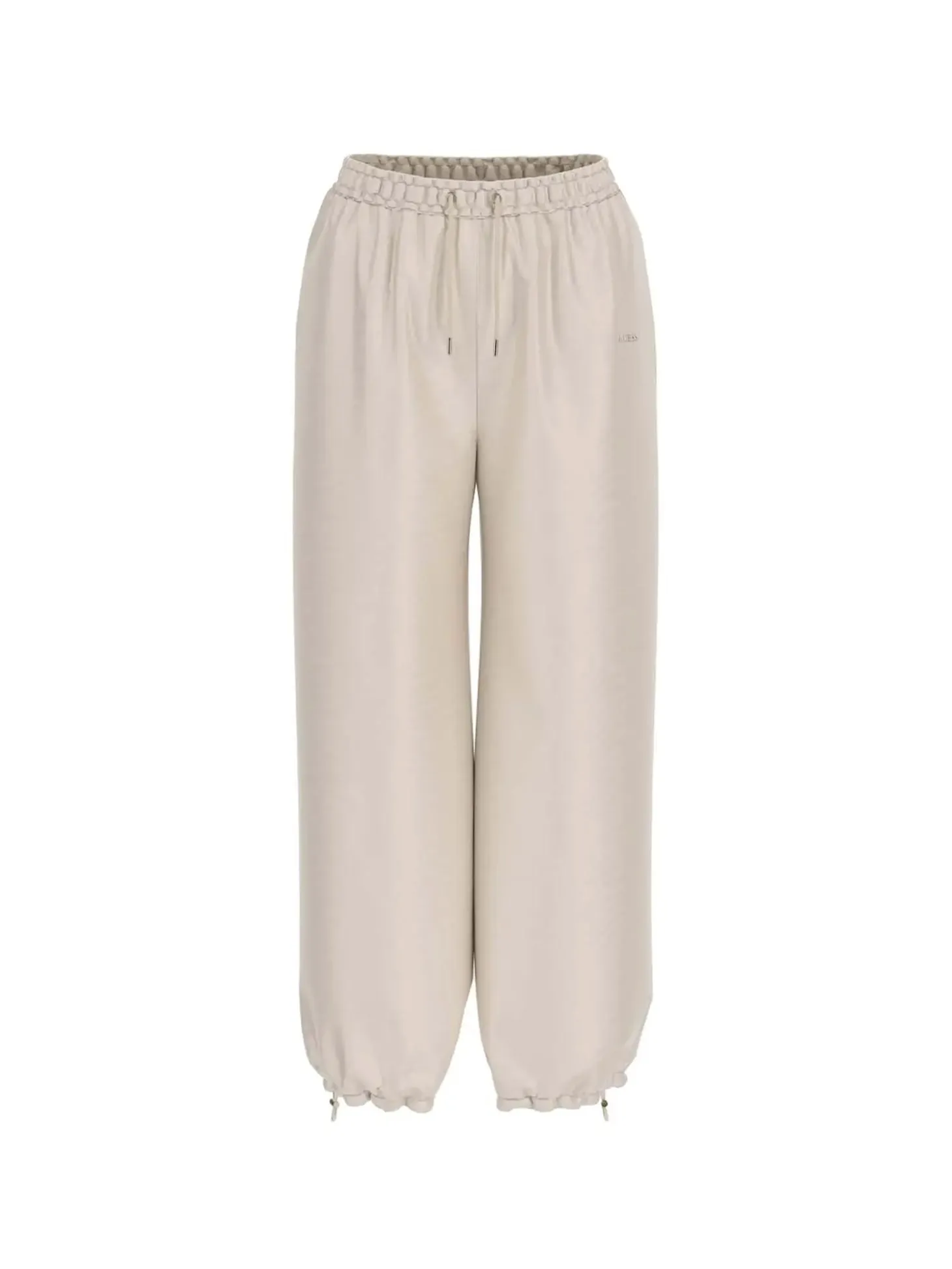 PANTALONE DONNA - GUESS ATHLEISURE BEIGE - V6RB21 WL232